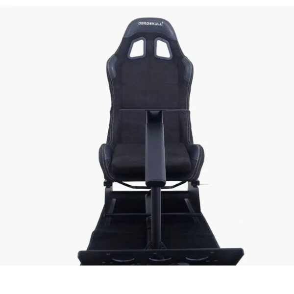 مقعد سباق Deadskull cockpit مقعد سباق Deadskull - جهاز محاكاة سيارة قابل للطي لأجهزة PS5، والكمبيوتر الشخصي، و Xbox | قطر